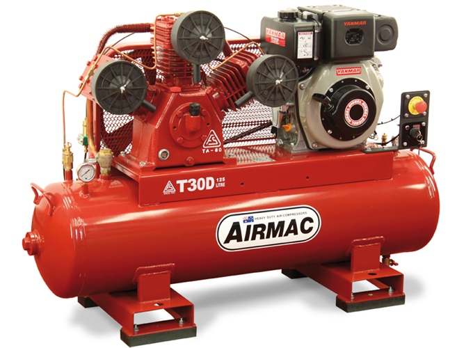 AIRMAC T30D Diesel Air Compressor